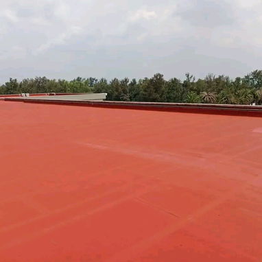 Impermeable antigoteras color rojo terracota,blanco, verde y gris - 5/5