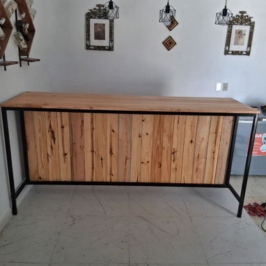 Barra de metal y madera - 2/2