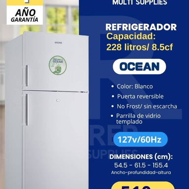 Refrigerador marca OCEAN - 3/3