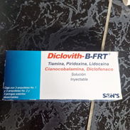 Diclofenaco con lidocaina y vitamina B1,  B6 y B12 inyectable - Img 56205080