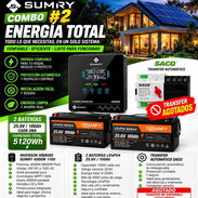 ⚡Combo Inversor SUMRY 4kW + 2 Baterías de 25.6V x 100Ah  🚛 Transporte x costo adicional  💸 Precio: 1️⃣5️⃣5️⃣0️⃣ USD - Img 58252814
