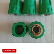 Piezas de plomería para termofusión,llaves de paso,codos, uniones - Img 57728117