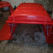 Techo de lona para triciclos con estructura plegable - Img 54529101