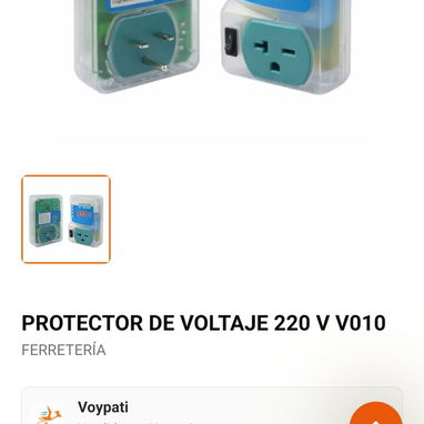 Protector de Voltaje 110; 220; Multipuerto. - Img 116713310