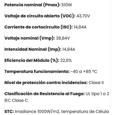 Panel solar 520W Longi - Img 123483275