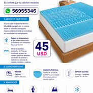 ‼️Topper con cooling Gel ❄️ Refrescante‼️ - Img 55503252