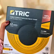 CABLE ELÉCTRICO 12 AWG 100% COBRE PURO – CALIDAD GARANTIZADA - Img 56162059