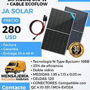 PANEL SOLAR BIFACIAL 510W + CABLE ECOFLOW - Img 57294083