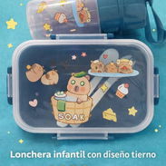 Lonchera infantil con diseño de ositos Cod:Alofoke - Img 56770619