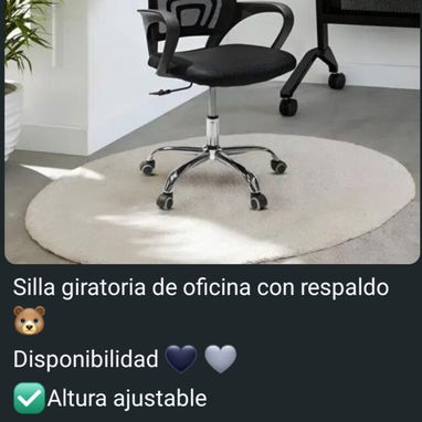 Silla de oficina (fijas, giratorias, ejecutivas) y mesas de oficina (buró de escritorio) - 7/10