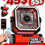 A la venta ventiladores recargables con su panel solar - Img 57427831