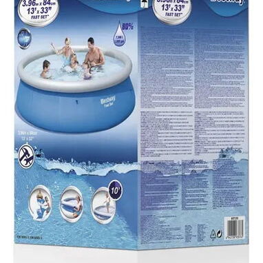 🔥 PISCINA BESTWAY FAST SET NUEVA – 396 cm x 84 cm 🔥 Para toda la familia 🏠 - Img 118308063