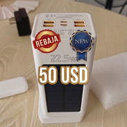 Power Bank Solar, 222wh / 60,000 mah con carga rápida de 22,5W - Img 56588760