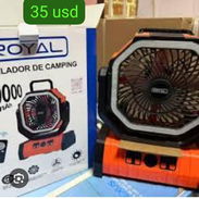 Ventilador recargable, Ventilador de pared y ventilador de pedestal - Img 54367095