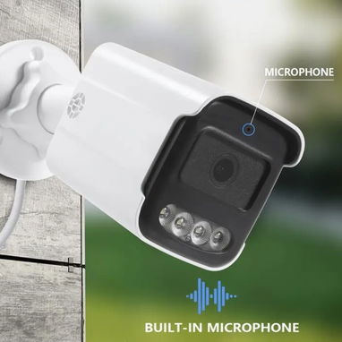 Camara IP POE 4MP Full Color, Audio, H265, lente 2.8mm 58757374 - Img 105594317