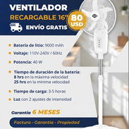 😮‍💨Ventilador Recargable 😮‍💨 - Img 56552841
