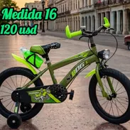 ✨️BICICLETAS MEDIDA 16 PARA NIÑOS✨️ tengo rosas para niñas también - Img 53067851