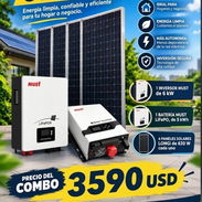 *Combo de Inversor Must 6kw con Batería Must de 5kw y 4 Paneles Solares Longi de 630W* 📍Se recoge en Arroyo o entrega - Img 58051781