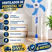 Ventilador de pedestal de 16" marca EKO 🔷 $32 - Img 58020631