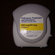 Disco de Fluticasone Propionate/ Salmeterol. Inhalador oral de fluticasona y salmeterol - Img 58306145