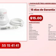 DUCHA ELÉCTRICA 4600W AQUA-Q VPT-0106 - Img 56197785