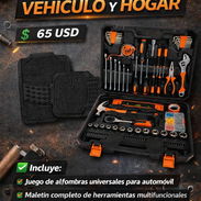 Juego de alfombras universales para automóvil + Maletín completo de herramientas multifuncionales - Img 56011789