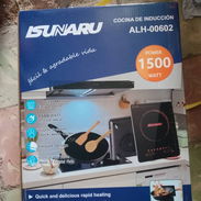 Fogón de inducción de 1500 W con sartén y cucharas - Img 56294539