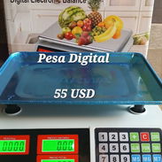 ⚖️📦 PESA DIGITAL RECARGABLE MARWA – 40 KG, 3 PANTALLAS, ACERO INOX – 55 USD - Img 56972955