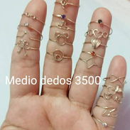 Anillos medio dedo oro criollo - Img 58193145