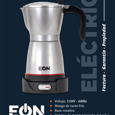 Cafetera eléctrica 6 tazas marca EÒN - Img 124416258