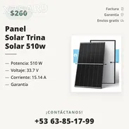 Panel solar Trina 510W nuevo a domicilio ✓ garantía - Img 57042192