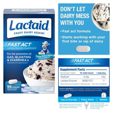 LACTACID: CAPSULAS DE ENZIMA DE LACTOSA PARA LA PREVENCIÓN DE DIARREA, GASES,etc - 2/2
