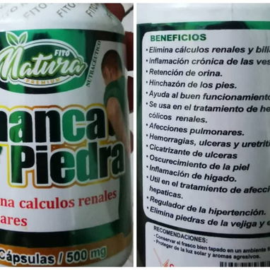 Suplementos naturales de 100 capsulas - Img 122126439