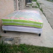 BOX SPRING CAMERO CON COLCHÓN - Img 55544448