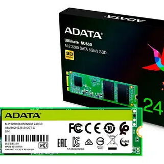 ⚡ ¡EN VENTA! SSD ADATA SU650 M.2 SATA 240GB - 2/4