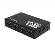 Splitter Unno Tekno HDMI 4K 30Hz 4 Puertos Deep Color 48-Bit Dolby DTS Extensor Señal Plug & Play Con Adaptador 📺 Dupli - Img 56040665