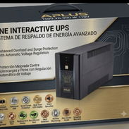 ES UNA BUENA OPCIÓN 1500 110 V 900W BACKUP NUEVO EN CAJA CON DOBLE BATERÍA DE 12V 9AH - Img 56730727