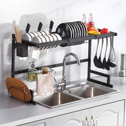 Escurridor de acero inoxidable doble tina ideal para su cocina - Img 51378214