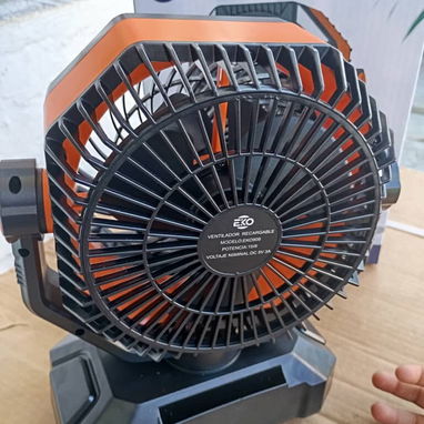 Ventilador recargable Eko de 2ble aspa - Img 118642322