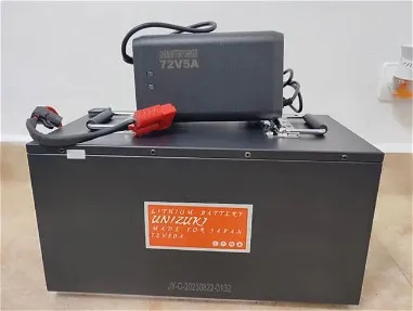 Batería de moto electrica nueva en su caja Unisuki 72v 50A (700usd) - Img main-image-45866026