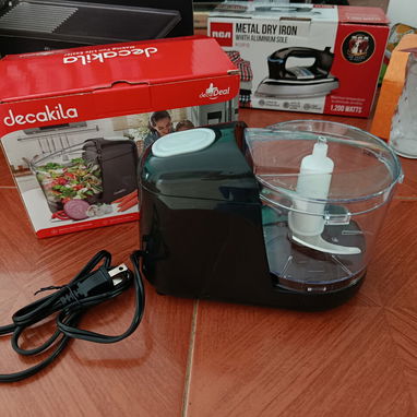 🔥Mini Picatodo (Moledora de sazón) Decakila Nuevo | Procesador de Alimentos Compacto🔥 - Img 123390933
