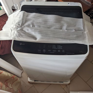🚨Lavadora automática LG de 9kg agua fría y caliente NUEVA 🚨 - Img 125250021