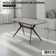 Mesa de comedor de mármol 💰 - Img 57518682