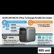 ecoflow delta 3 plus 1024wh ( LIFE PO ). yoarley 💯 - Img 55994228