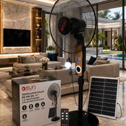 Ventilador recargable + panel solar - Img 55518117