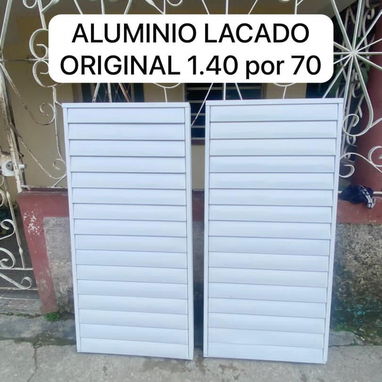 Ventanas miamis marquetería original de aluminio y marquetería original garbanizado.,incluimos mensajería - Img 119503481
