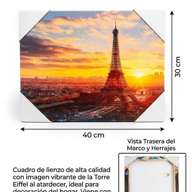Cuadros de lienzo traen los enganches para colgarlo en pared en 3500 cup Verticales: 40 cm de alto x 30 cm de ancho - Img 125322127