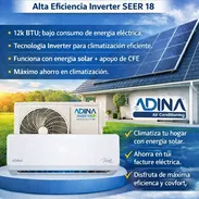 Split marca Adina Inverter 1 ton, consumo < de 500w, 3 meses de garantía, trasporte en Habana - Img 55935449