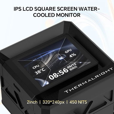 đ„ïž DISIPADOR/COOLER AIO LĂQUIDO THERMALRIGHT 360MM ARGB LCD 2â PARA AMD/INTEL RGB PWM ENVĂO DISPONIBLE HABANA+ GARANTĂA - Img 122300423