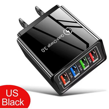 CARGADORES DE 4 PUERTOS USB 3.0 DE ALTA VELOCIDAD - Img 122226745